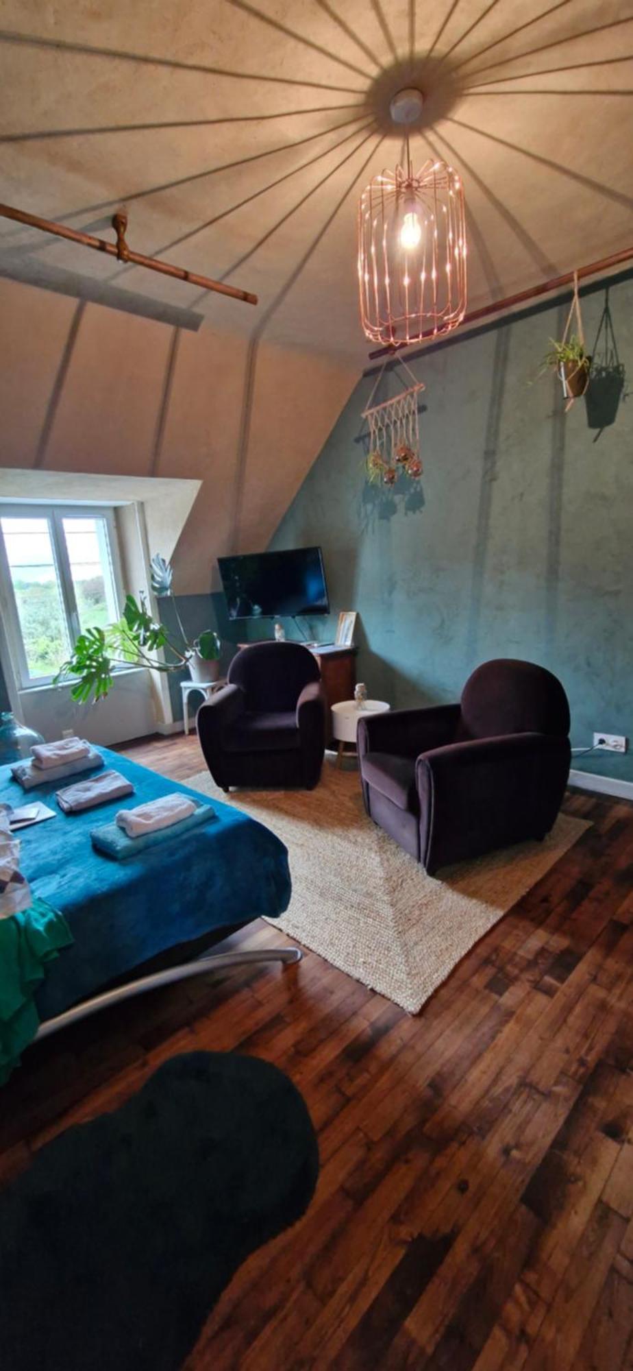 Le Vert Nomade Glomel Szoba fotó